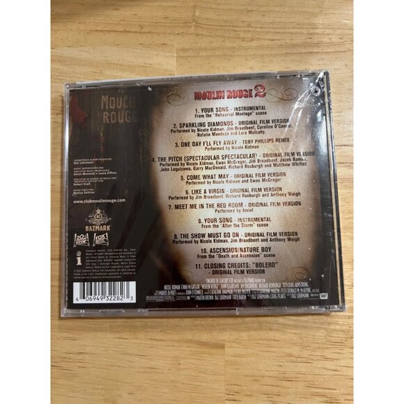 Moulin Rouge! Music From The Original Film Second Soundtrack CD Sealed - Picture 3 of 3
